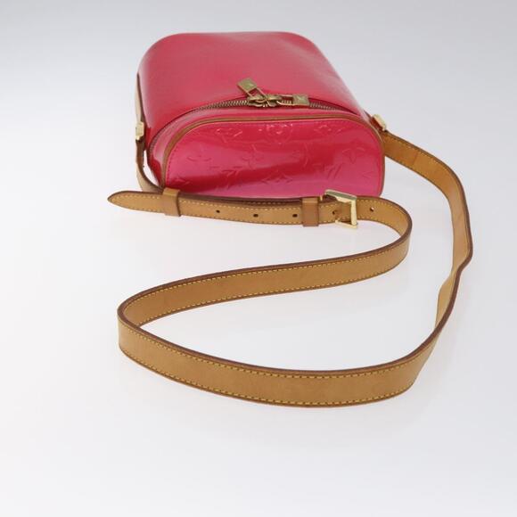 LOUIS VUITTON Monogram Vernis Sullivan Vertical Bag Pink M91259 - Picture 7 of 16